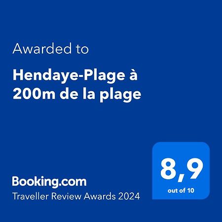 Hendaye-Plage A 200M De La Plage Apartment Ngoại thất bức ảnh